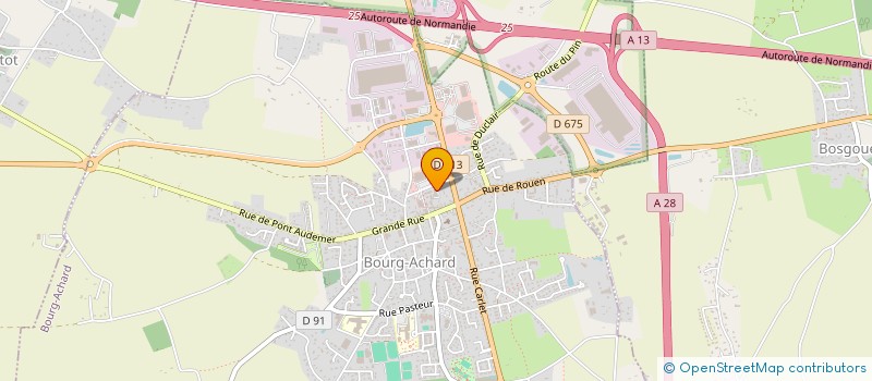 localisation de l'entreprise MONSIEUR JONATHAN BULARD  BOURG-ACHARD