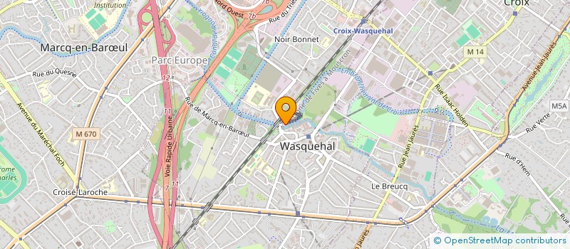 localisation de l'entreprise MONSIEUR JONATHAN CABUSA  WASQUEHAL