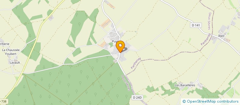 localisation de l'entreprise MONSIEUR JONATHAN CADOUOT  THENEZAY