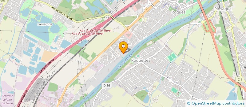 localisation de l'entreprise MONSIEUR JONATHAN CALANDRI  ROQUES