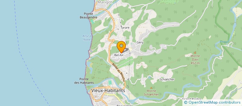 localisation de l'entreprise MONSIEUR JONATHAN CALIARI à VIEUX-HABITANTS