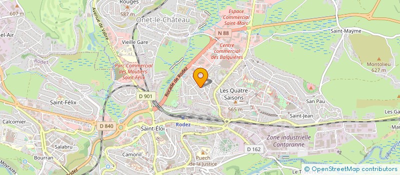 localisation de l'entreprise MONSIEUR JONATHAN CANITROT  ONET-LE-CHATEAU