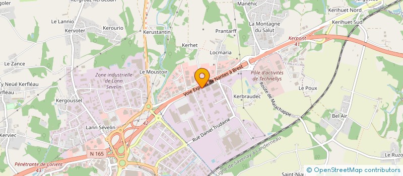 localisation de l'entreprise MONSIEUR JONATHAN CAPLAU à CAUDAN