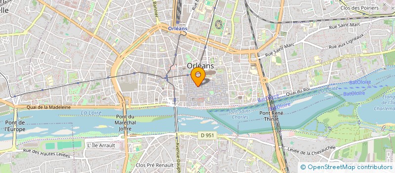 localisation de l'entreprise MONSIEUR JONATHAN CARACAS  ORLEANS