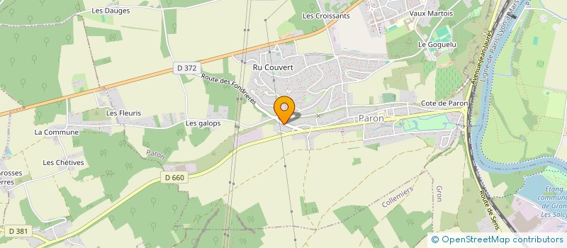 localisation de l'entreprise MONSIEUR JONATHAN CARDOT  PARON