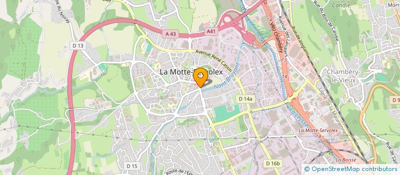 localisation de l'entreprise MONSIEUR JONATHAN CARINCOTTE  CHAMBERY