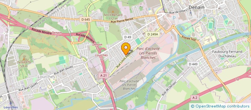 localisation de l'entreprise MONSIEUR JONATHAN CARLOS  DENAIN