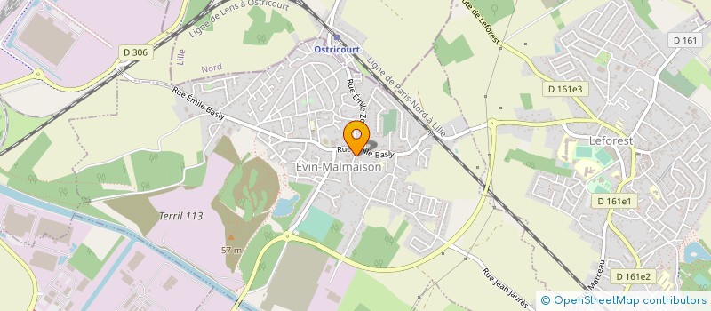 localisation de l'entreprise MONSIEUR JONATHAN CARON  EVIN-MALMAISON