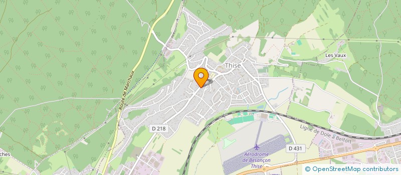 localisation de l'entreprise MONSIEUR JONATHAN CASTANHEIRA  THISE