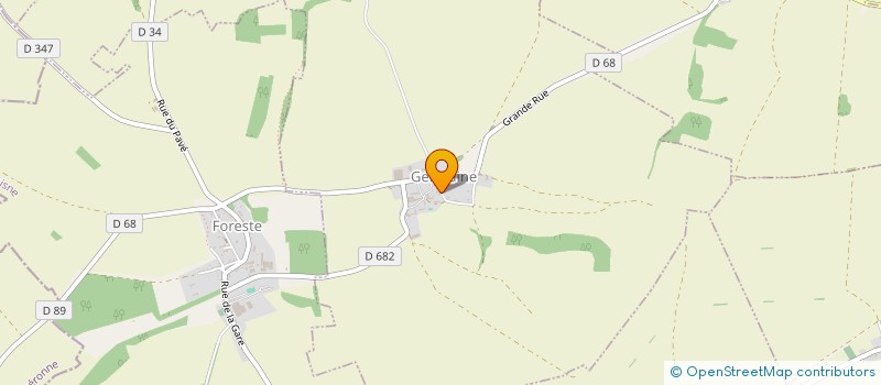 localisation de l'entreprise MONSIEUR JONATHAN CAUDROY  GERMAINE