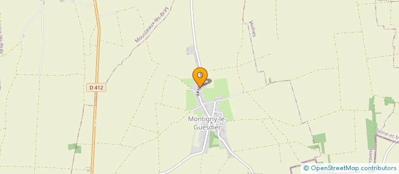 localisation de l'entreprise MONSIEUR JONATHAN CAZADE  MONTIGNY-LE-GUESDIER
