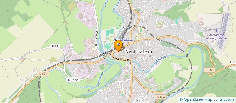localisation de l'entreprise MONSIEUR JONATHAN CEVENINI à NEUFCHATEAU