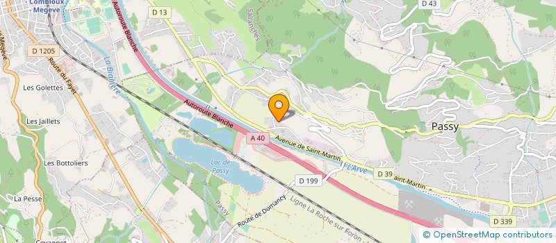 localisation de l'entreprise MONSIEUR JONATHAN CHAMPENDAL  PASSY