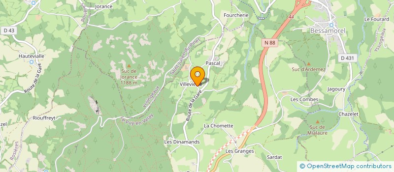 localisation de l'entreprise MONSIEUR JONATHAN CHAPUIS  LAPTE