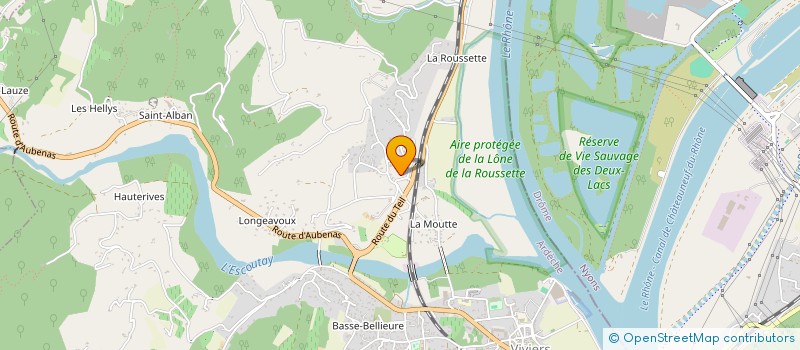 localisation de l'entreprise MONSIEUR JONATHAN CHAREYRE  VIVIERS