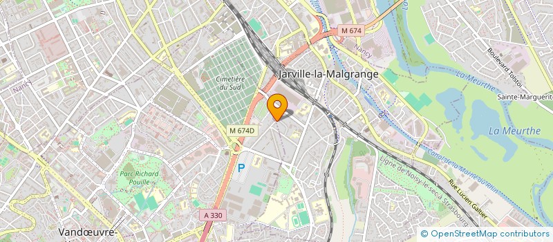 localisation de l'entreprise MONSIEUR JONATHAN CHARLES  JARVILLE-LA-MALGRANGE