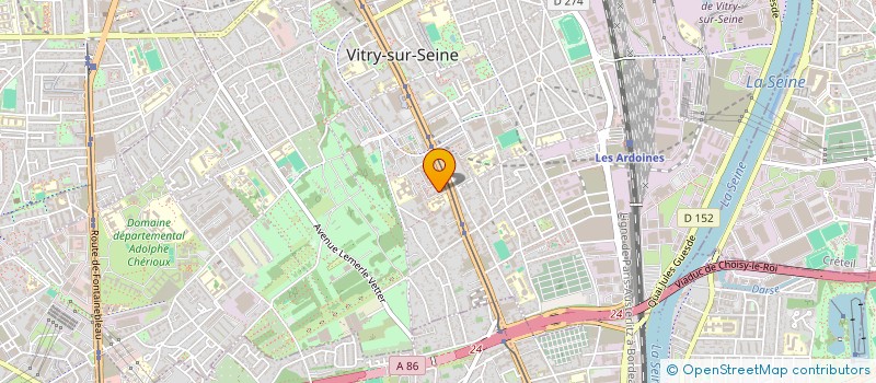 localisation de l'entreprise MONSIEUR JONATHAN CHARLES-FELICITE  VITRY-SUR-SEINE