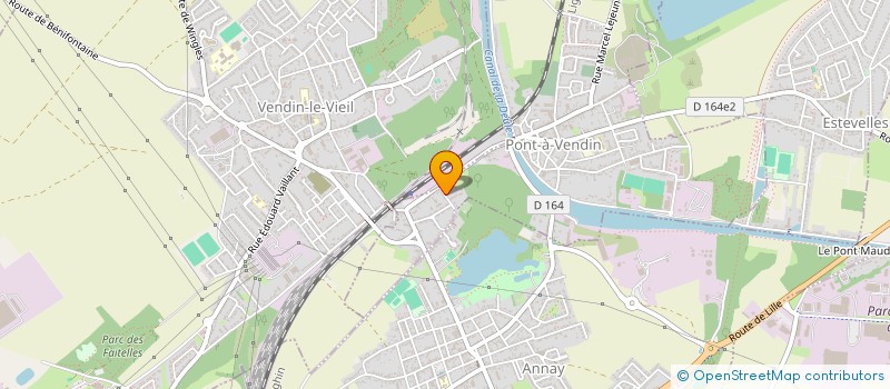 localisation de l'entreprise MONSIEUR JONATHAN CHATELAIN  PONT-A-VENDIN