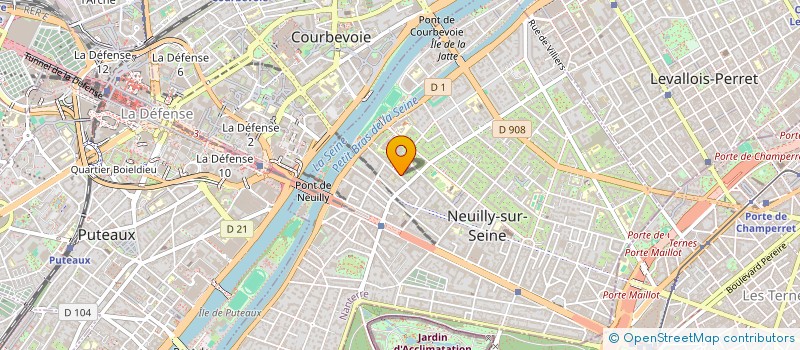 localisation de l'entreprise MONSIEUR JONATHAN CHEKLY à NEUILLY-SUR-SEINE