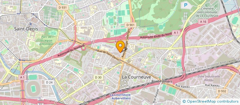 localisation de l'entreprise MONSIEUR JONATHAN CHEKROUN à LA COURNEUVE