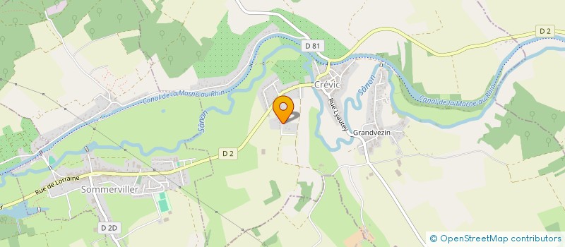 localisation de l'entreprise MONSIEUR JONATHAN CHEVREL  VANDUVRE-LES-NANCY