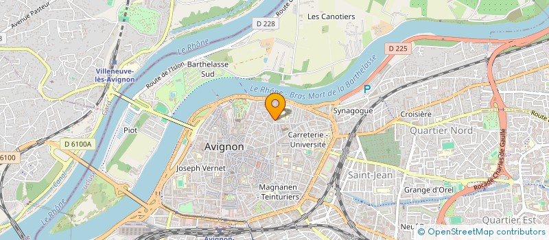 localisation de l'entreprise MONSIEUR JONATHAN CHIRI  AVIGNON