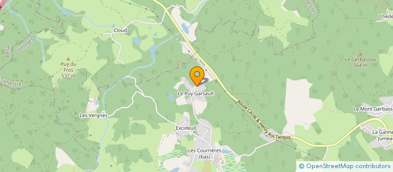 localisation de l'entreprise MONSIEUR JONATHAN CHISSAC  AMBAZAC