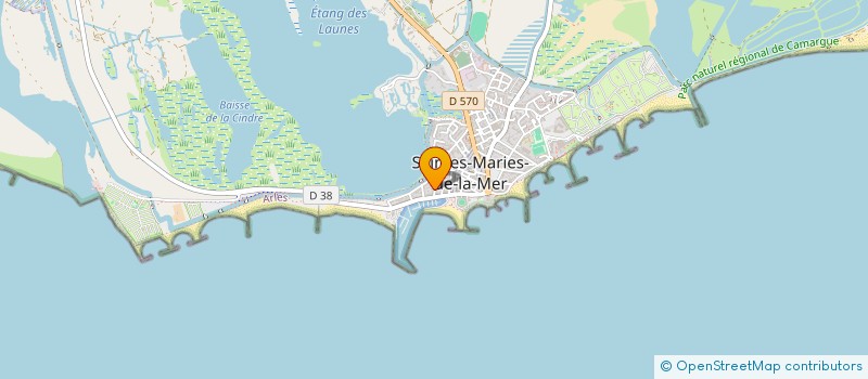 localisation de l'entreprise MONSIEUR JONATHAN CHOMEL  SAINTES-MARIES-DE-LA-MER