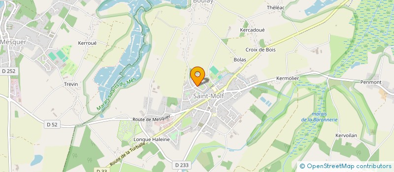 localisation de l'entreprise MONSIEUR JONATHAN CHRETIEN  SAINT-MOLF