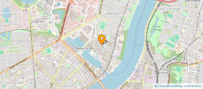 localisation de l'entreprise MONSIEUR JONATHAN CHURQUE  BORDEAUX