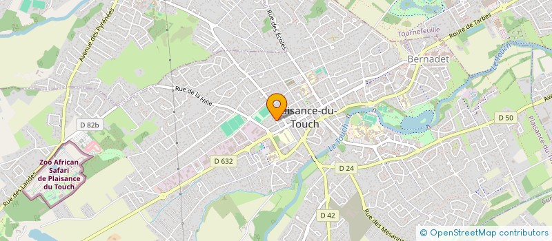 localisation de l'entreprise MONSIEUR JONATHAN CLAMENS  PLAISANCE-DU-TOUCH