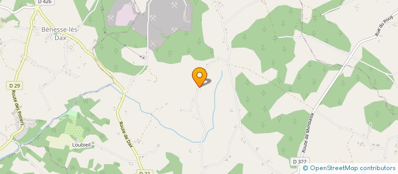 localisation de l'entreprise MONSIEUR JONATHAN CLAVEL  POUILLON