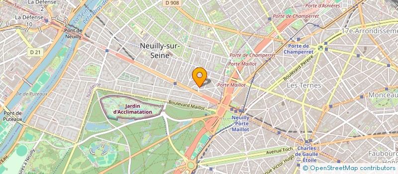 localisation de l'entreprise MONSIEUR JONATHAN COHEN à NEUILLY-SUR-SEINE