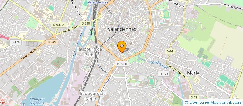 localisation de l'entreprise MONSIEUR JONATHAN COINTAT à VALENCIENNES