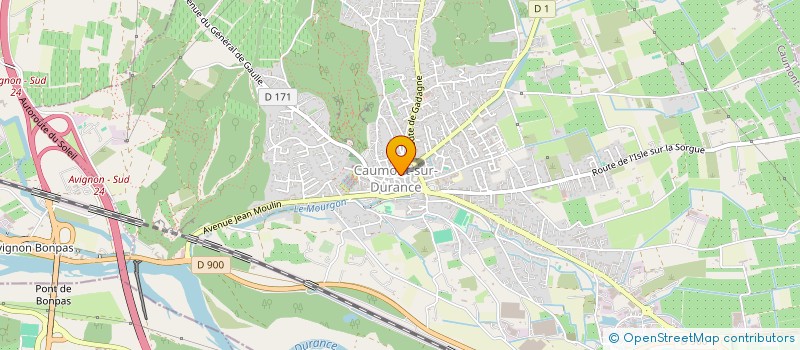 localisation de l'entreprise MONSIEUR JONATHAN COINTE  CAUMONT-SUR-DURANCE