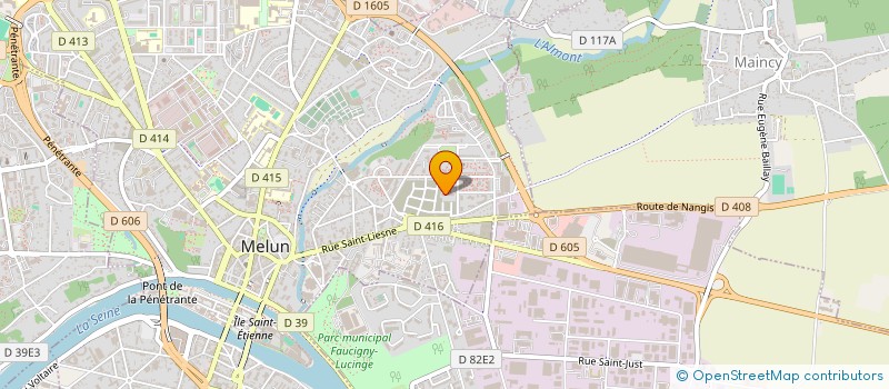 localisation de l'entreprise MONSIEUR JONATHAN COLLIGNON  MELUN