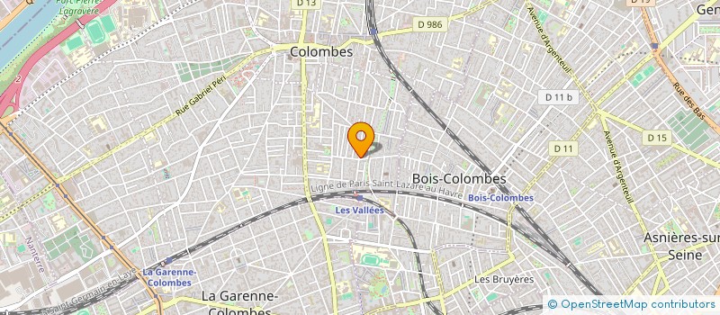 localisation de l'entreprise MONSIEUR JONATHAN COMBES à COLOMBES
