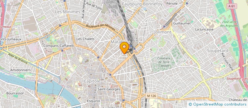 localisation de l'entreprise MONSIEUR JONATHAN CONTINENTE  TOULOUSE