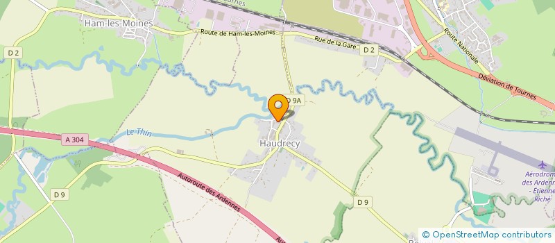 localisation de l'entreprise MONSIEUR JONATHAN COPET  HAUDRECY