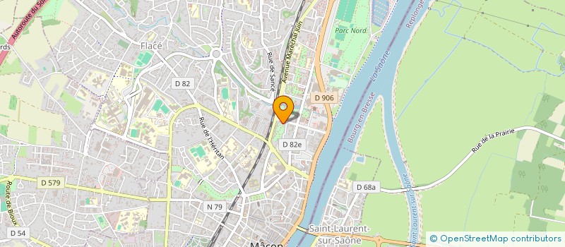 localisation de l'entreprise MONSIEUR JONATHAN COPIN à MACON