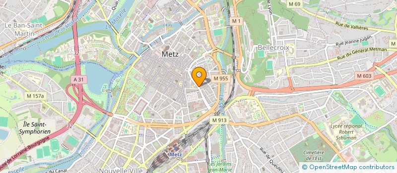 localisation de l'entreprise MONSIEUR JONATHAN COPPA  METZ