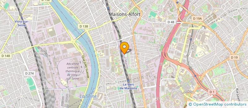 localisation de l'entreprise MONSIEUR JONATHAN CORIDON  MAISONS-ALFORT