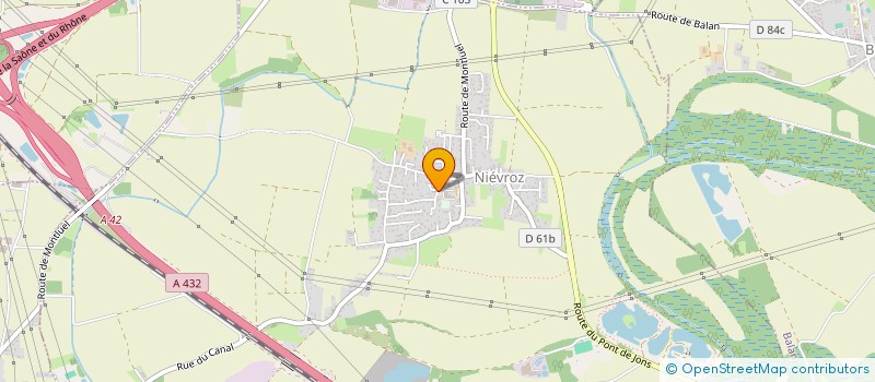 localisation de l'entreprise MONSIEUR JONATHAN CORTES  NIEVROZ