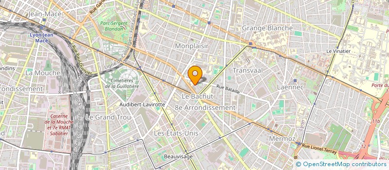 localisation de l'entreprise MONSIEUR JONATHAN CORTINOVIS  LYON