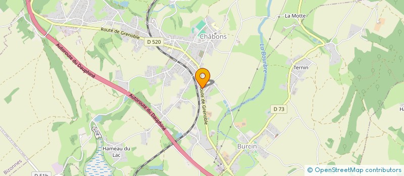 localisation de l'entreprise MONSIEUR JONATHAN COSTE  CHABONS