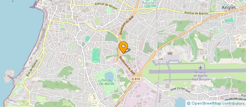 localisation de l'entreprise MONSIEUR JONATHAN COTTAVE à BIARRITZ