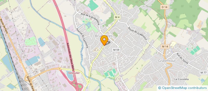 localisation de l'entreprise MONSIEUR JONATHAN COTTERET  GRATENTOUR