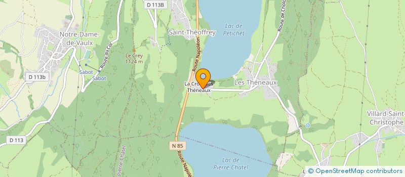 localisation de l'entreprise MONSIEUR JONATHAN COURNARIE  SAINT-THEOFFREY