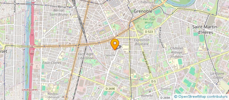 localisation de l'entreprise MONSIEUR JONATHAN COUSIN à GRENOBLE