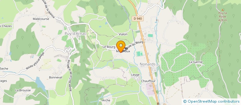 localisation de l'entreprise MONSIEUR JONATHAN COUTEAU  NONARDS